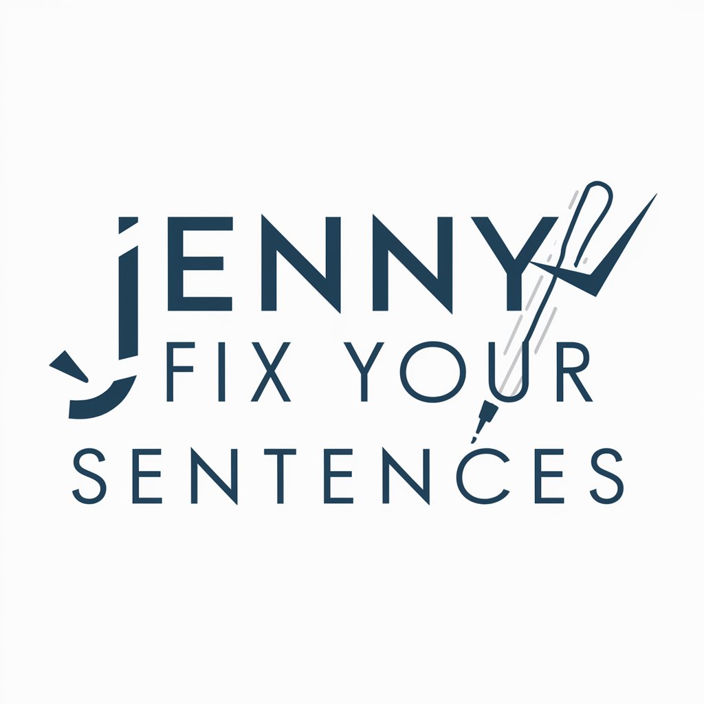 Jenny Fix Your Sentences