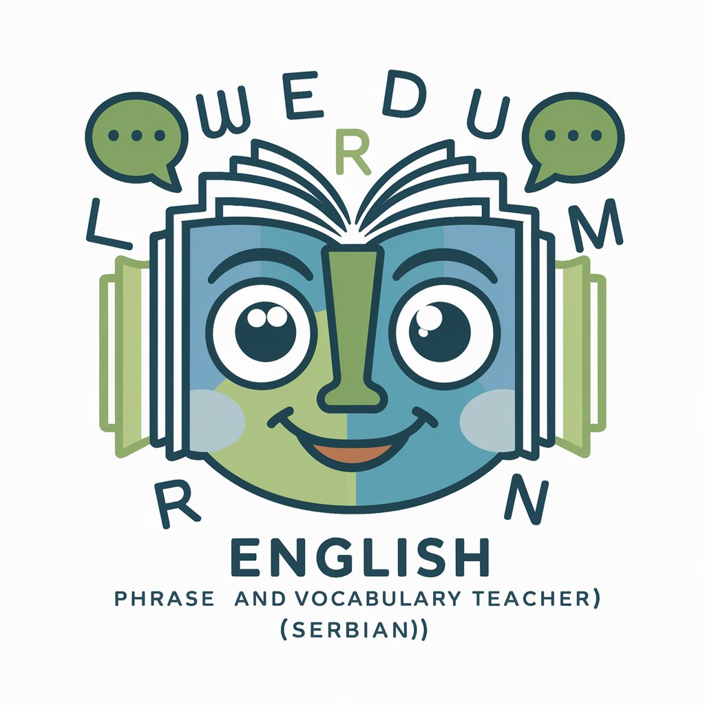 English phrase and vocabulary teacher