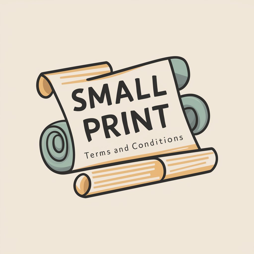 Small Print - Terms and Conditions