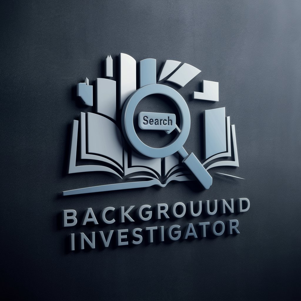 Background Investigator in GPT Store