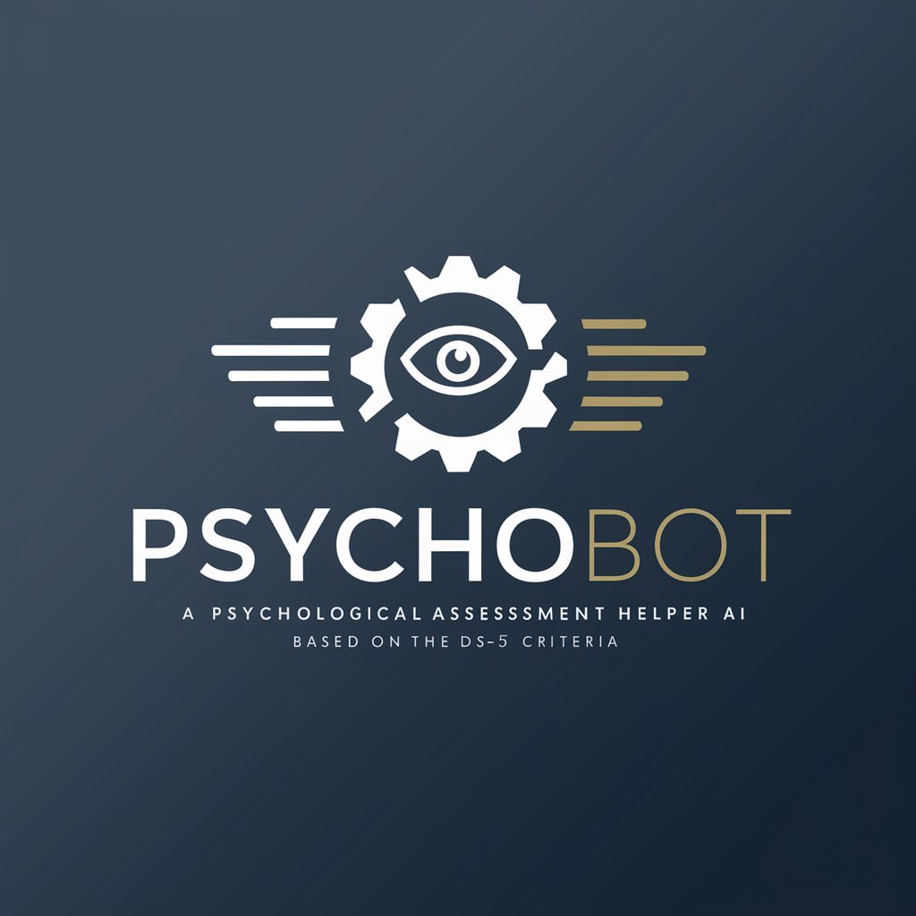 Psychobot - Psychological Assessment Helper in GPT Store