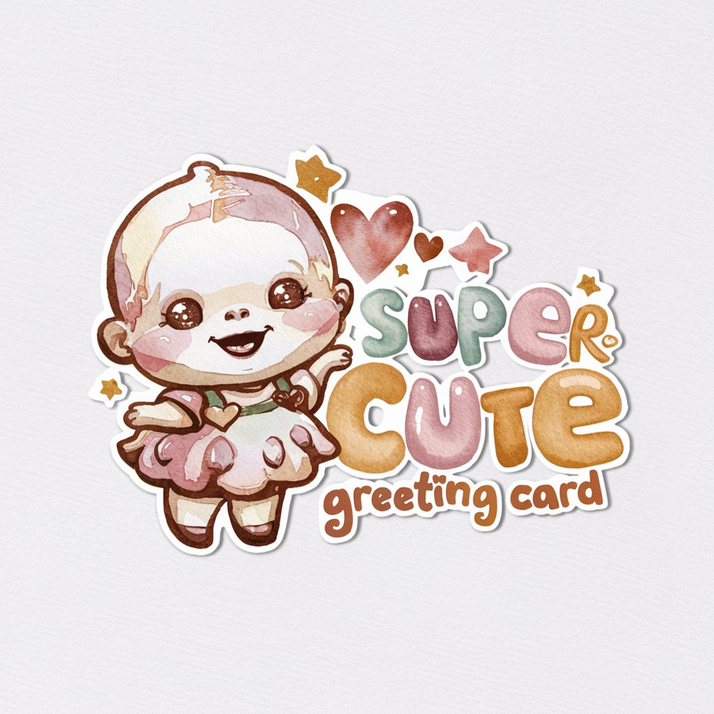 Supercute Greeting Card in GPT Store