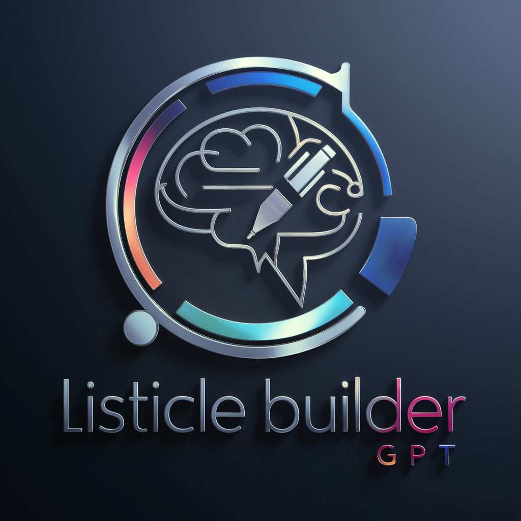 Listicle Builder GPT [WordsAtScale]