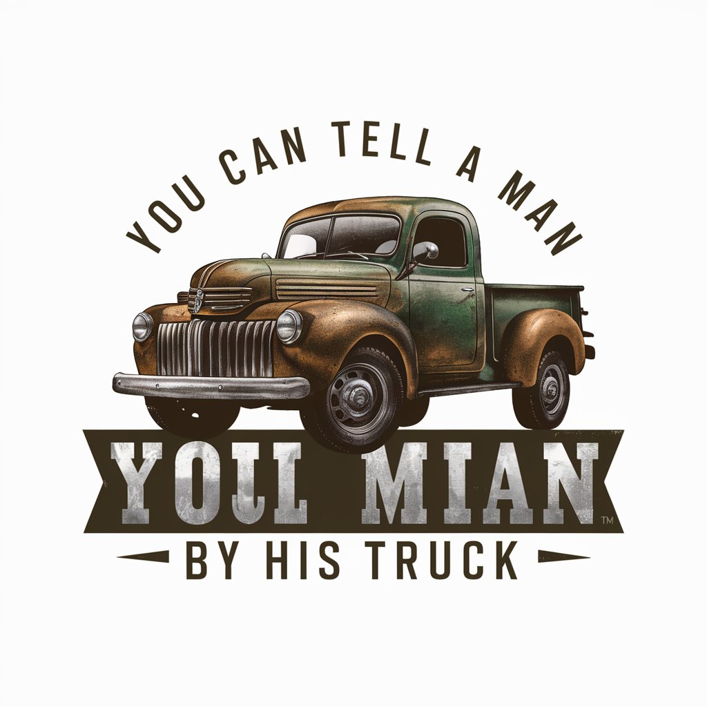 You Can Tell A Man By His Truck meaning? in GPT Store