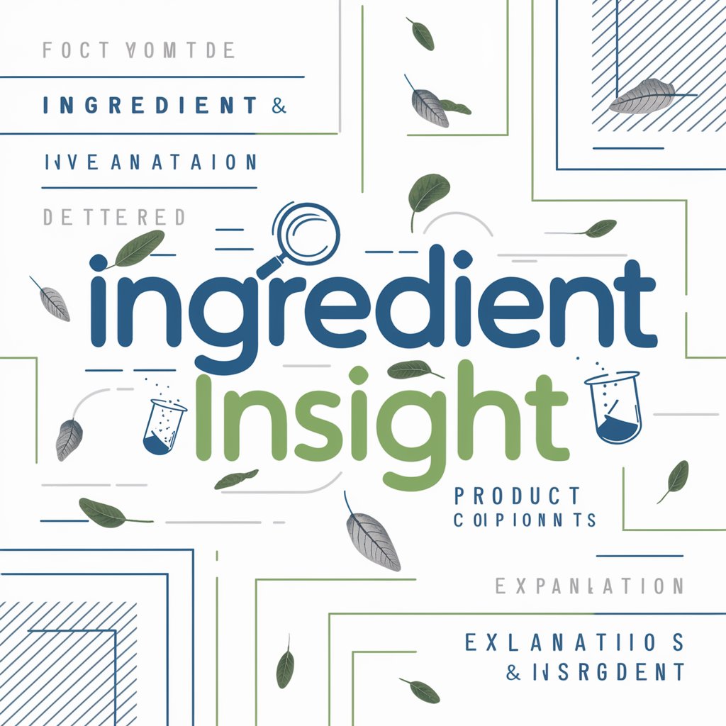 Ingredient Insight in GPT Store