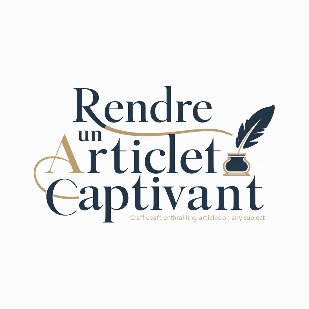 Rendre un article captivant