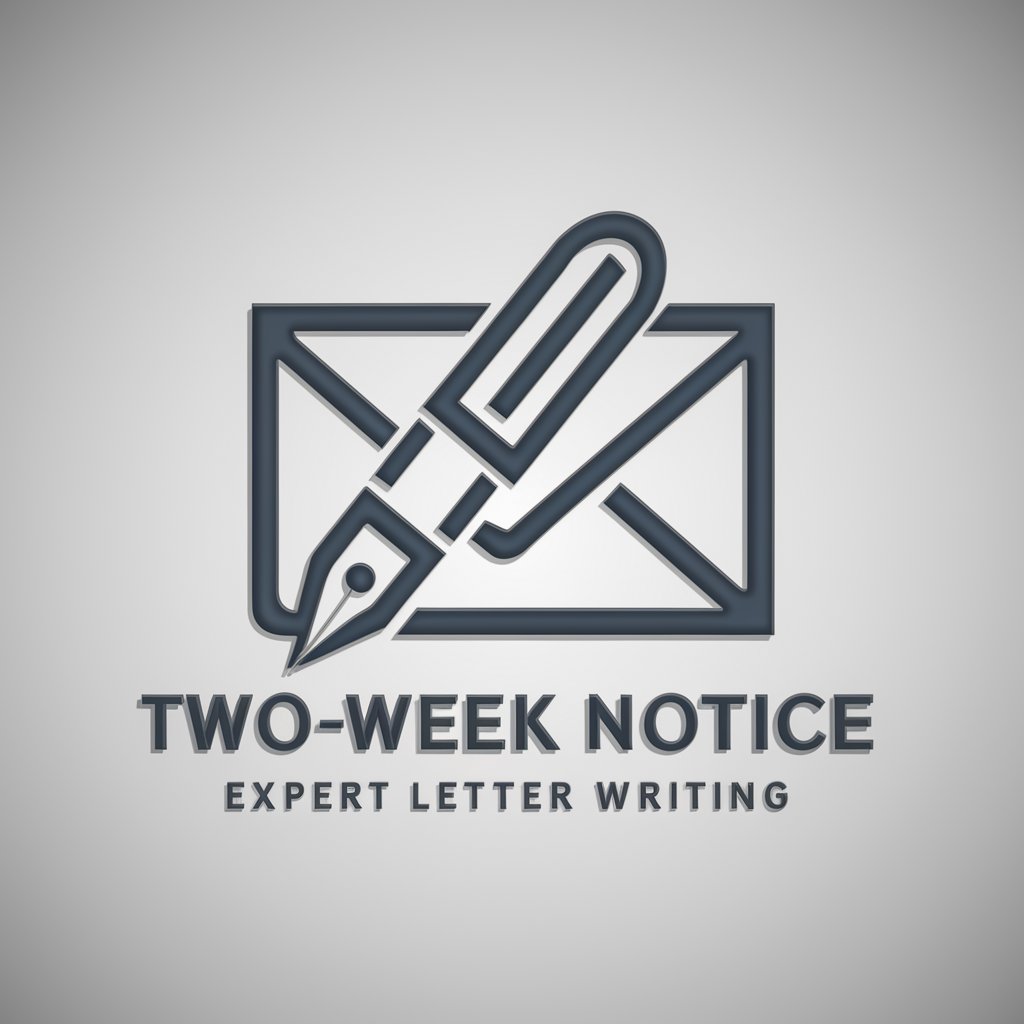 2 Week Notice Letter Free Custom AI GPT