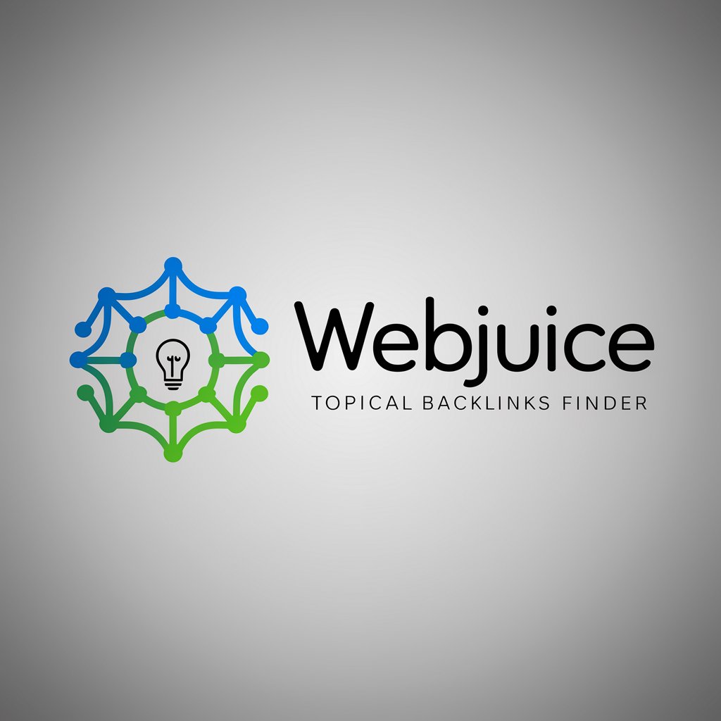 Webjuice - Topical Backlinks Finder in GPT Store