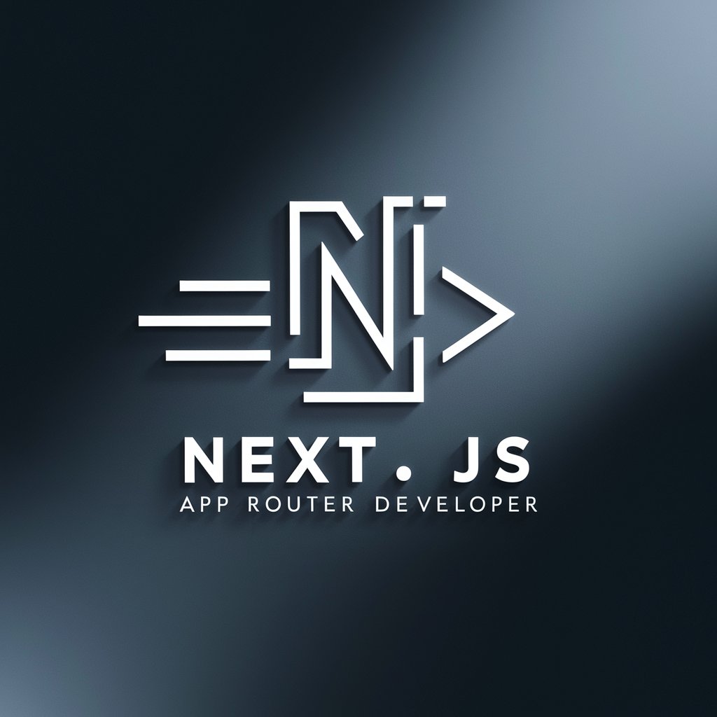 Next.js App Router Developer in GPT Store