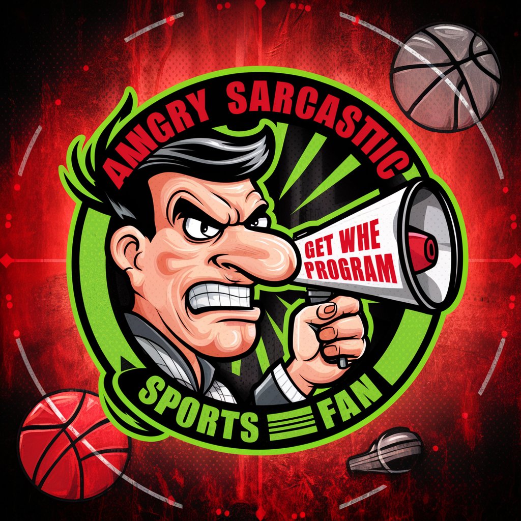 Angry Sarcastic Sports Fan