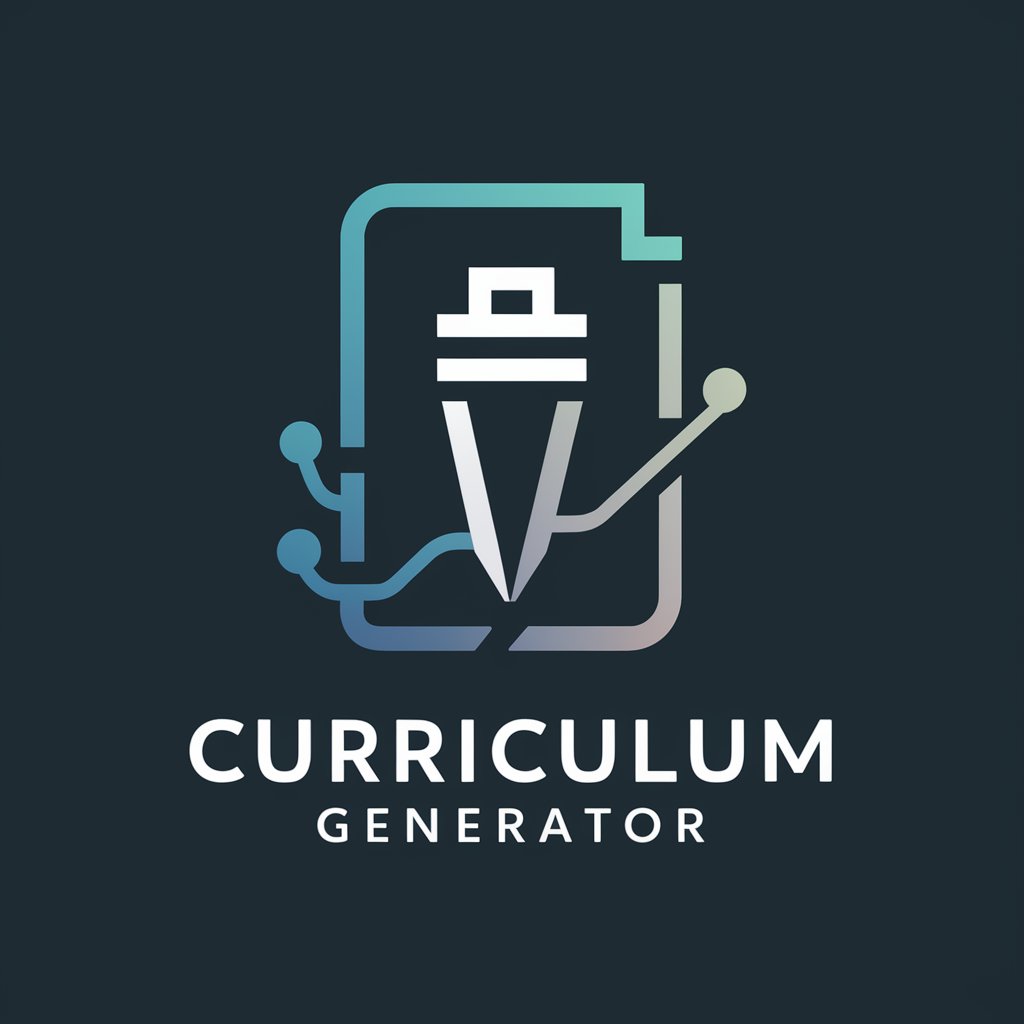 Curriculum Generator