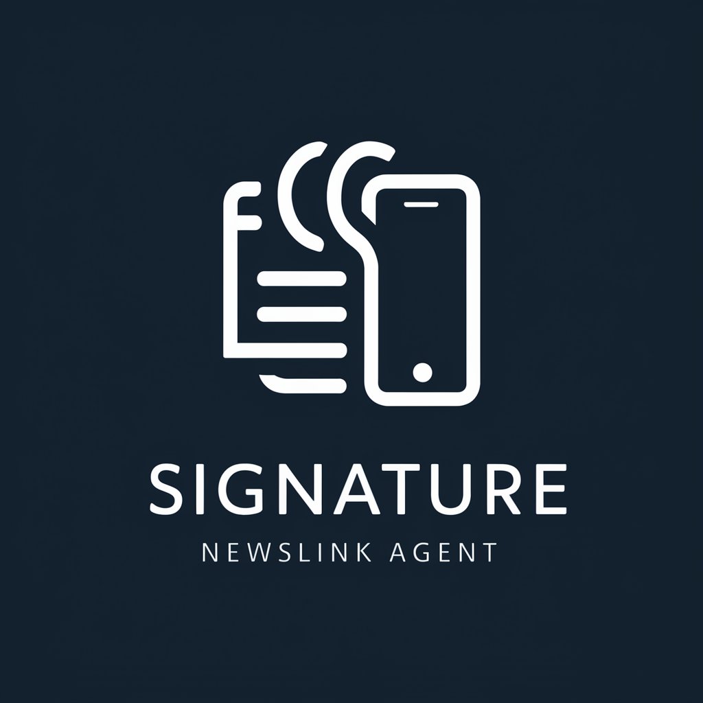 Signature NewsLink Agent in GPT Store