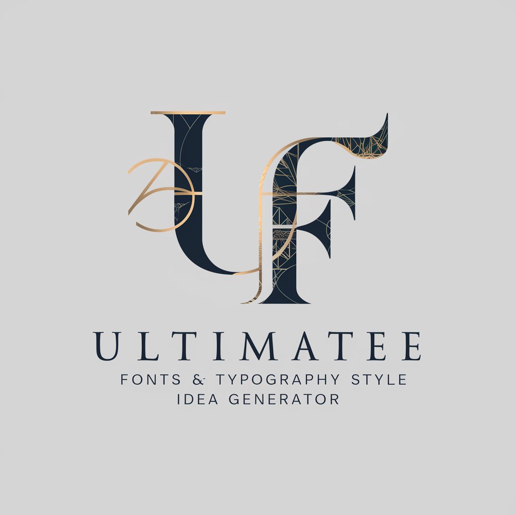 Ultimate Fonts & Typography Style Idea Generator