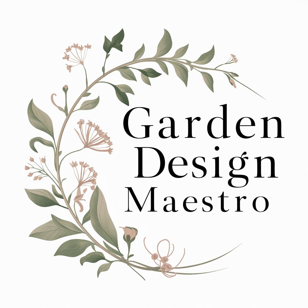 Garden Design Maestro in GPT Store