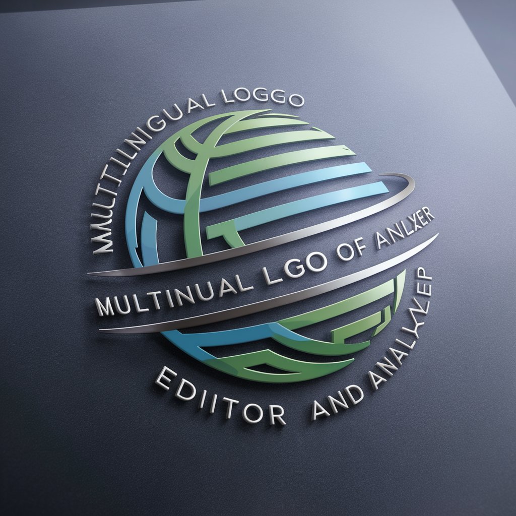 Multilingual Logo Editor and Analyzer in GPT Store