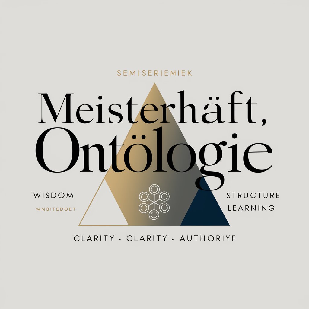 Meisterhaft in Ontologie 🥉🌟🔍💼🥋️ in GPT Store