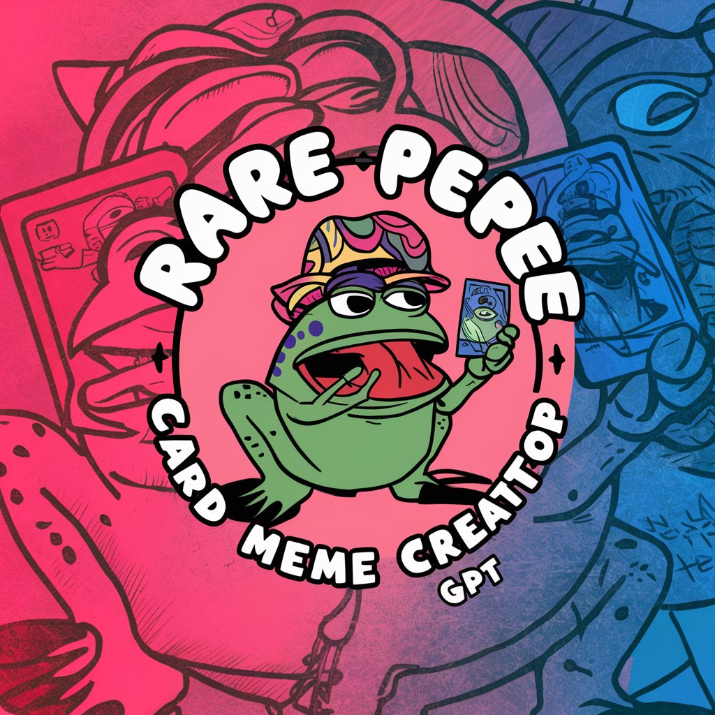 Rare Pepe Card Meme Creator