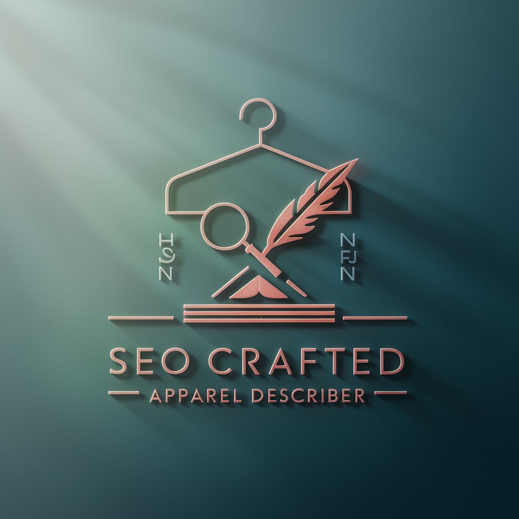 SEO Crafted Apparel Describer in GPT Store