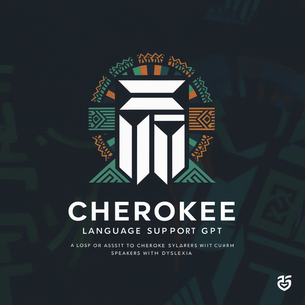 Cherokee Language Support GPT in GPT Store