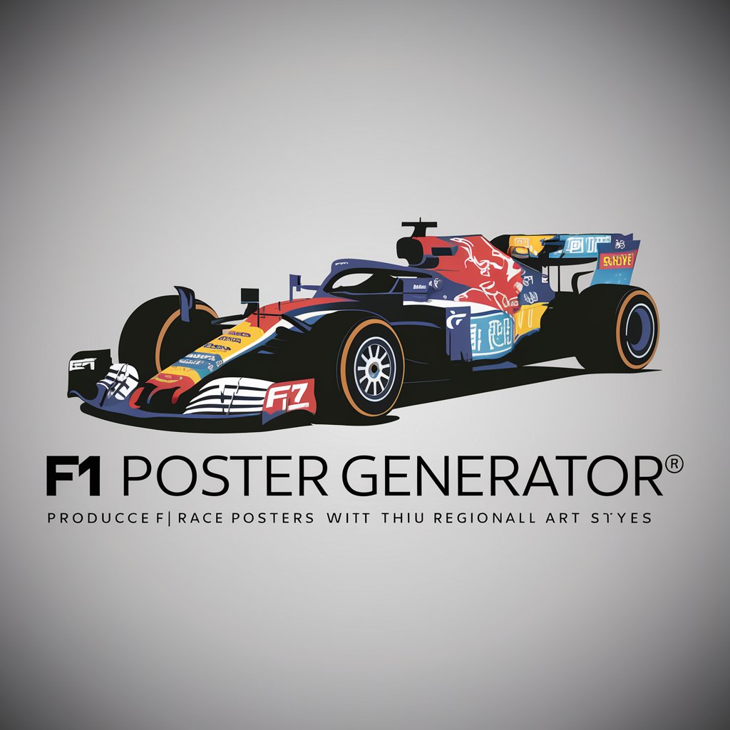 F1 Poster Generator