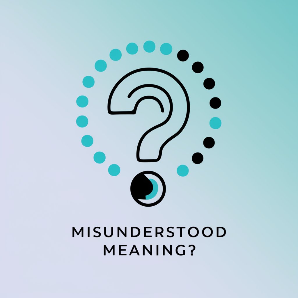 Misunderstood meaning?