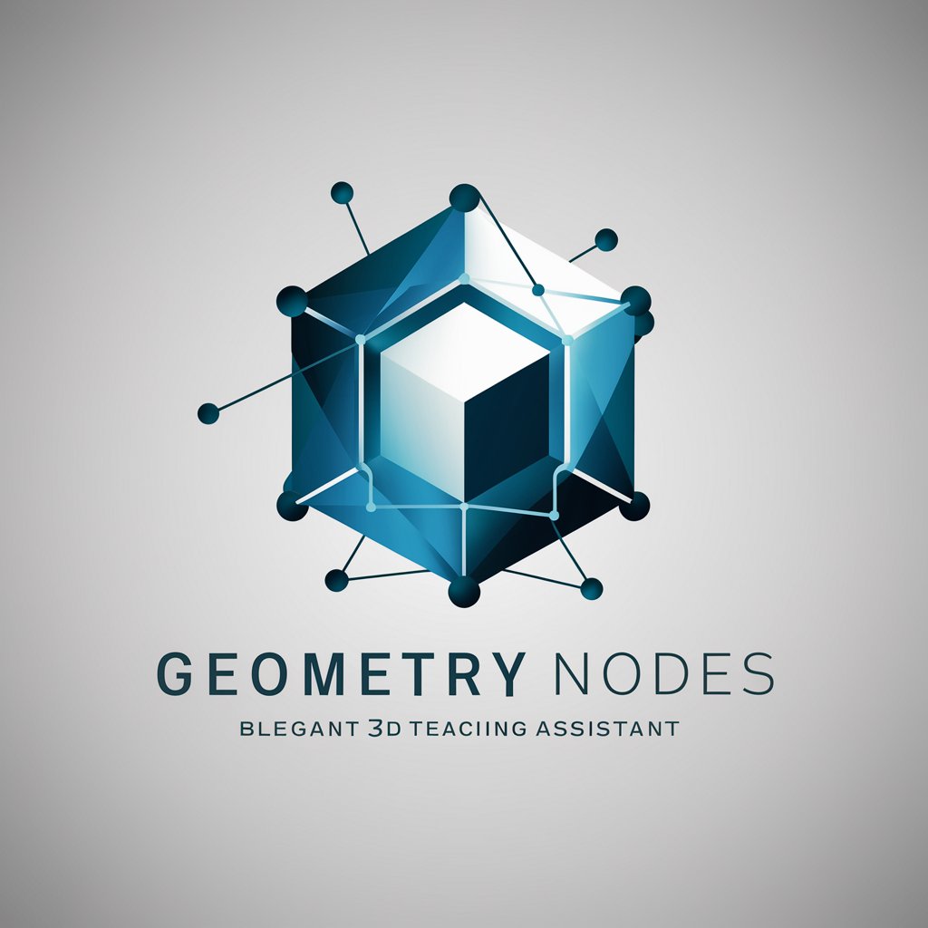 Teaching selection of blender_3d’s Geometry Nodes in GPT Store