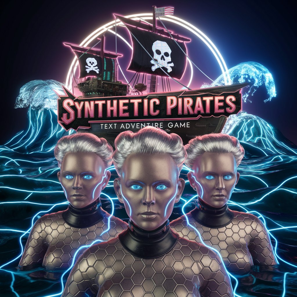 Synthetic Pirates, a text adventure game