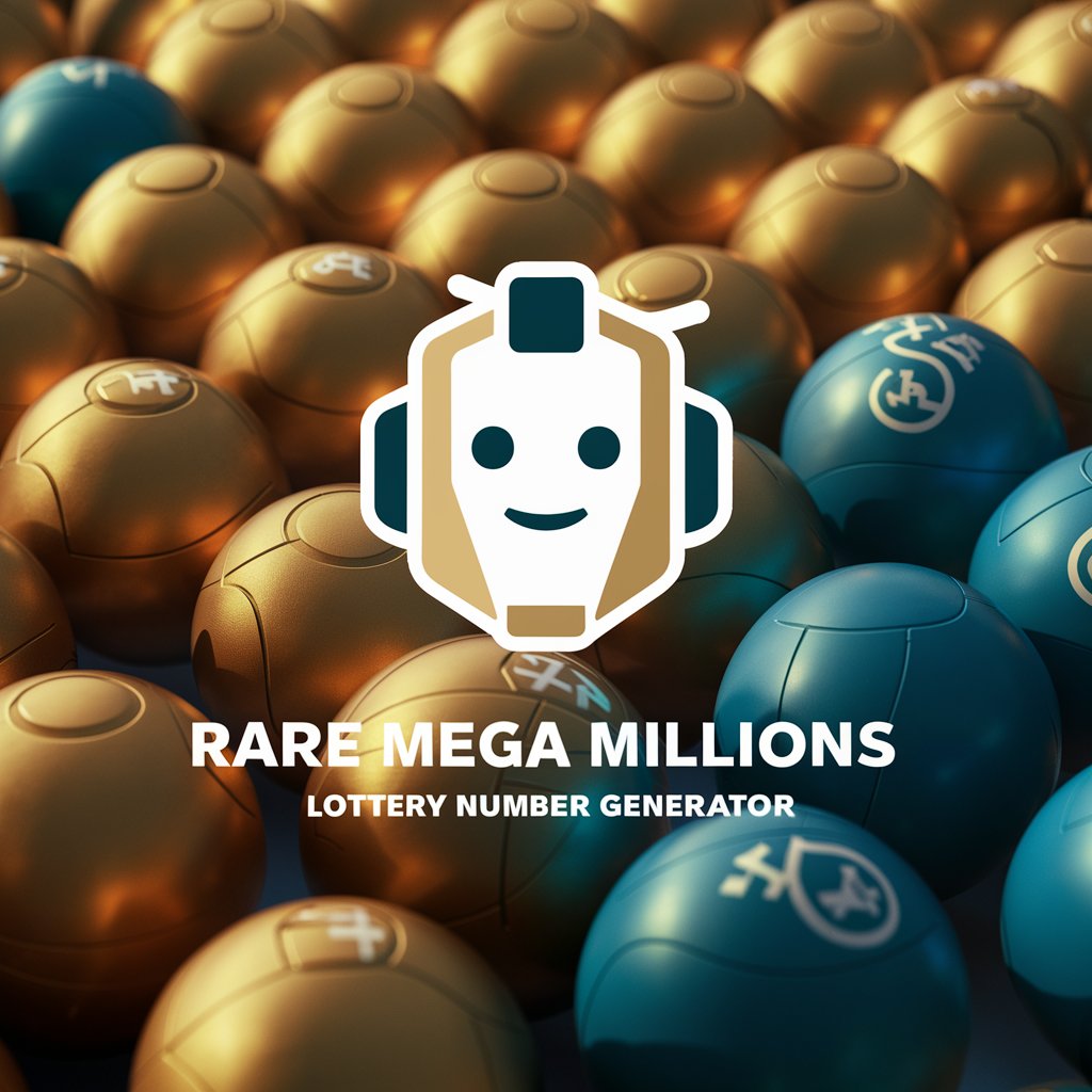 Rare Mega Millions Lottery/lotto Number Generator in GPT Store