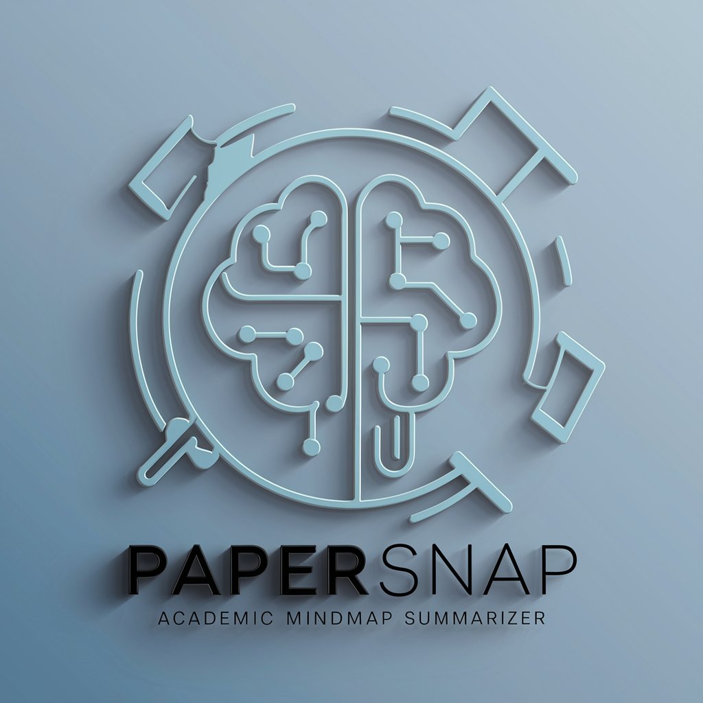 PAPERSNAP: Academic MindMap Summarizer in GPT Store