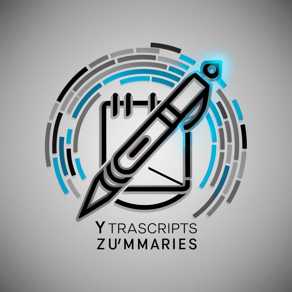 YTranscripts Zummaries in GPT Store