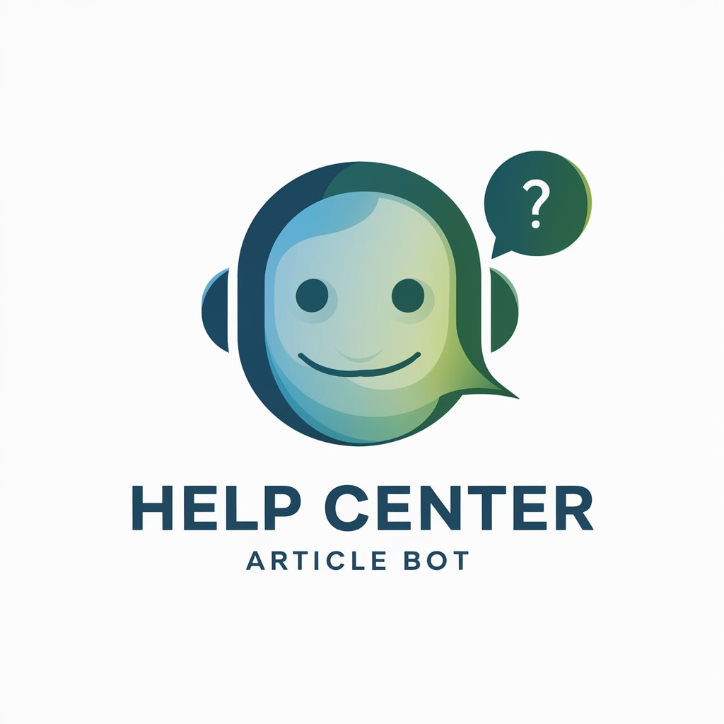 Help Center Article Bot in GPT Store