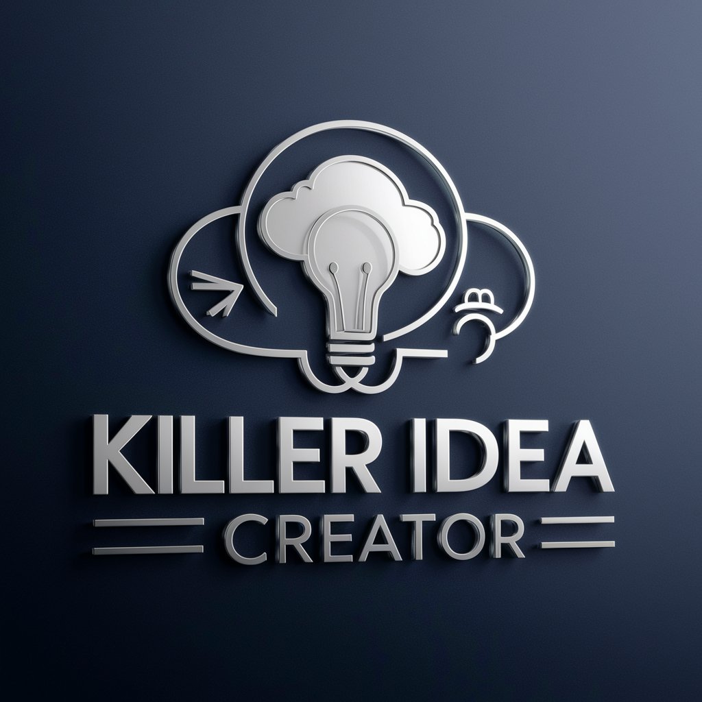 Killer Idea Creator 킬러 씽킹 킬러 아이디어