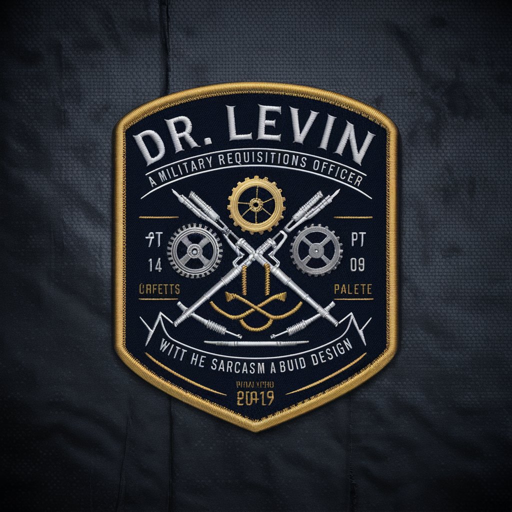 Dr. Levin | Ph.D in Patches