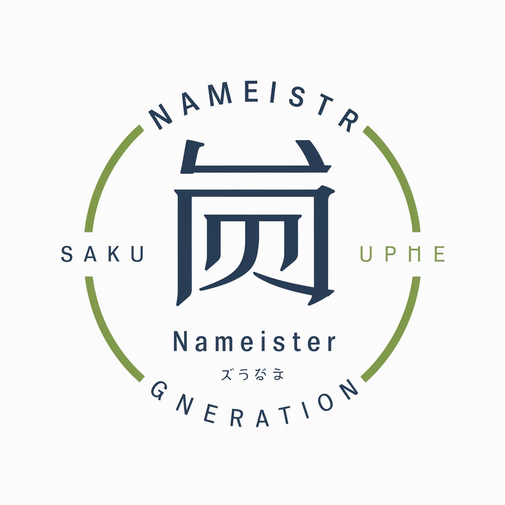 名前作り(NaMeister ナマイスター) in GPT Store