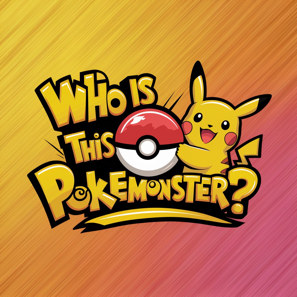 Who is this Pokemonster? in GPT Store