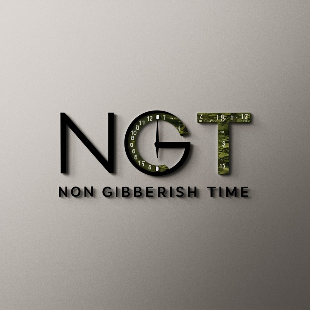 Non Gibberish Time