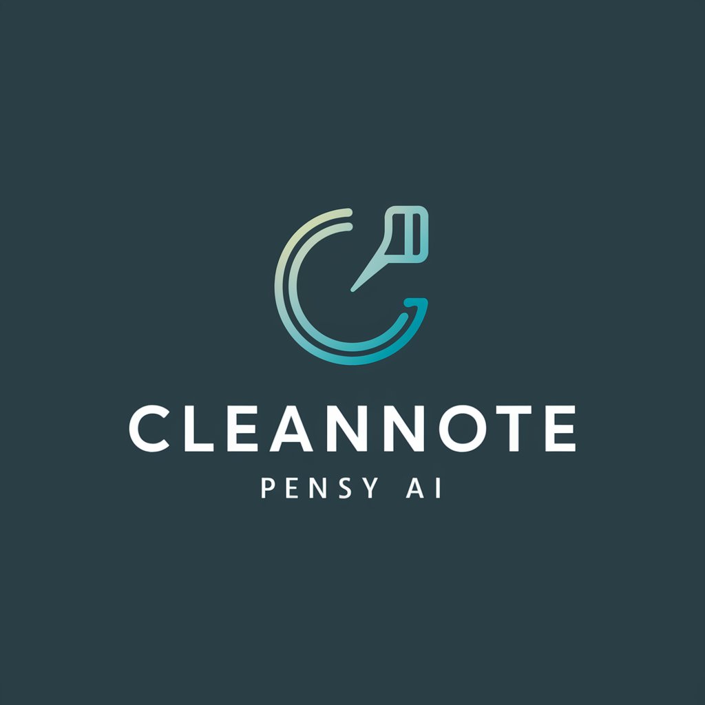 CleanNote - Pensy AI in GPT Store