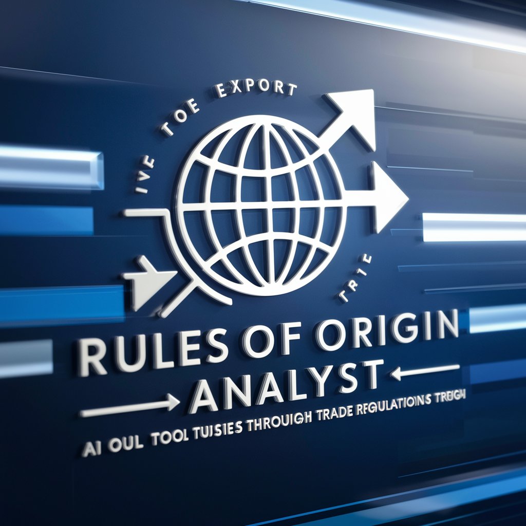 Rules of Origin Analyst in GPT Store