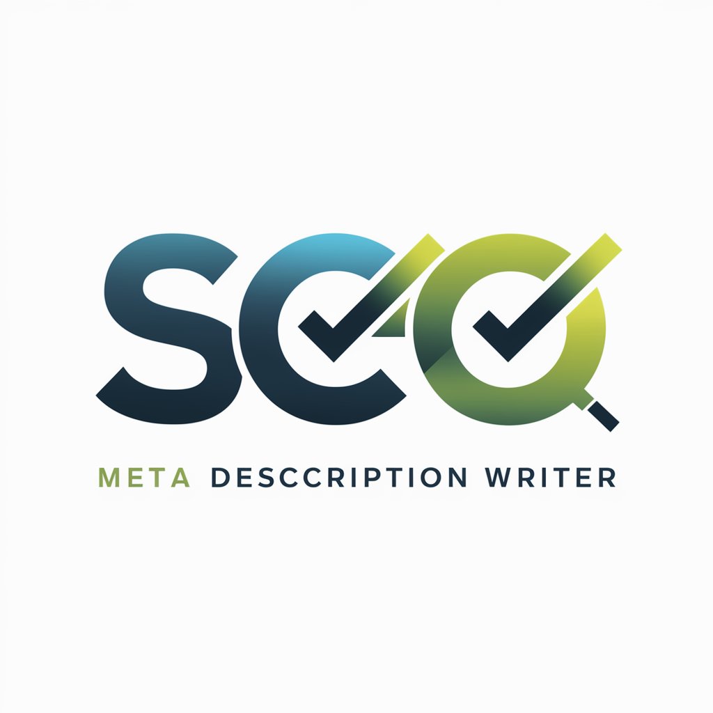 SEO Meta Description Writer in GPT Store
