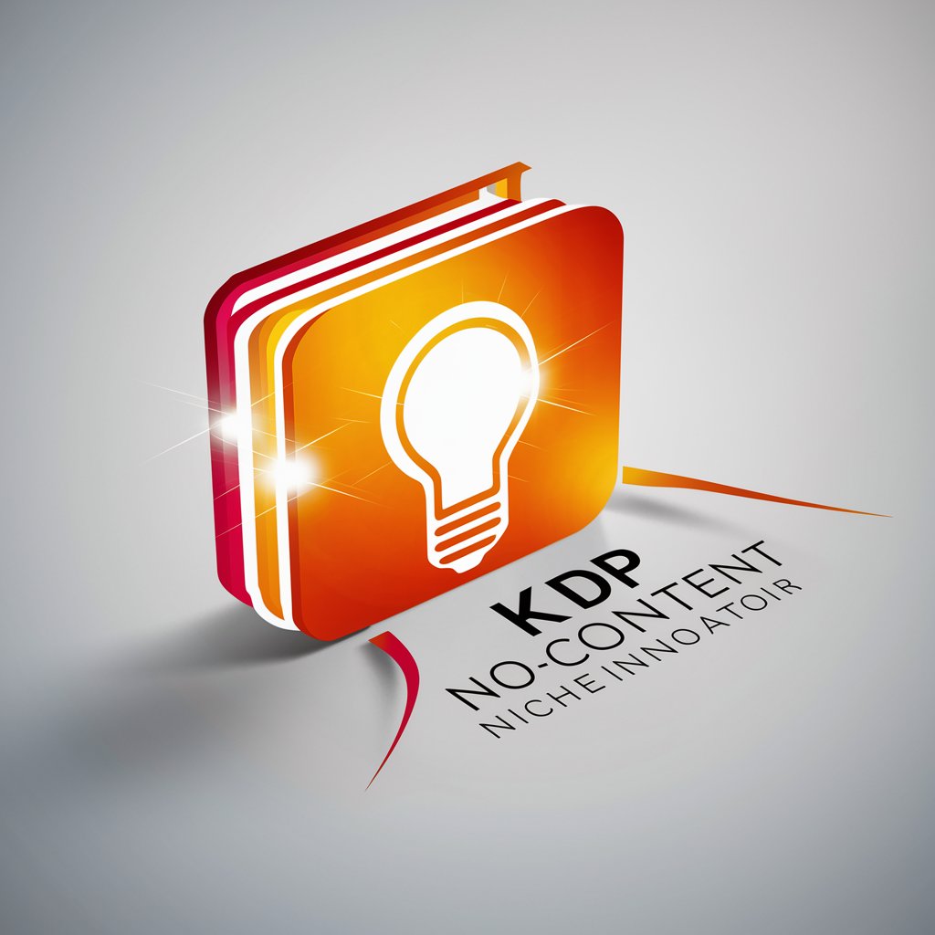 KDP No-Content Niche Innovator