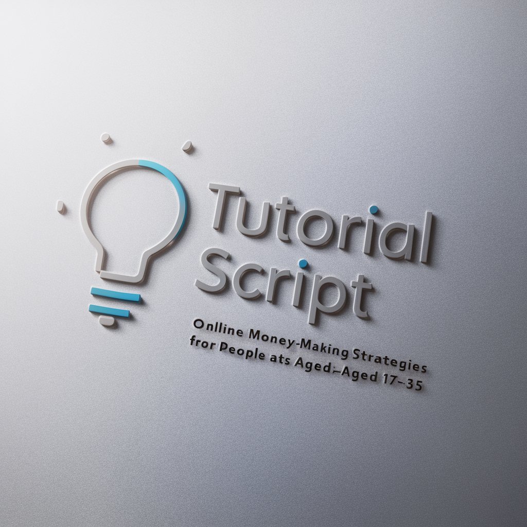 Tutorial Script Writer