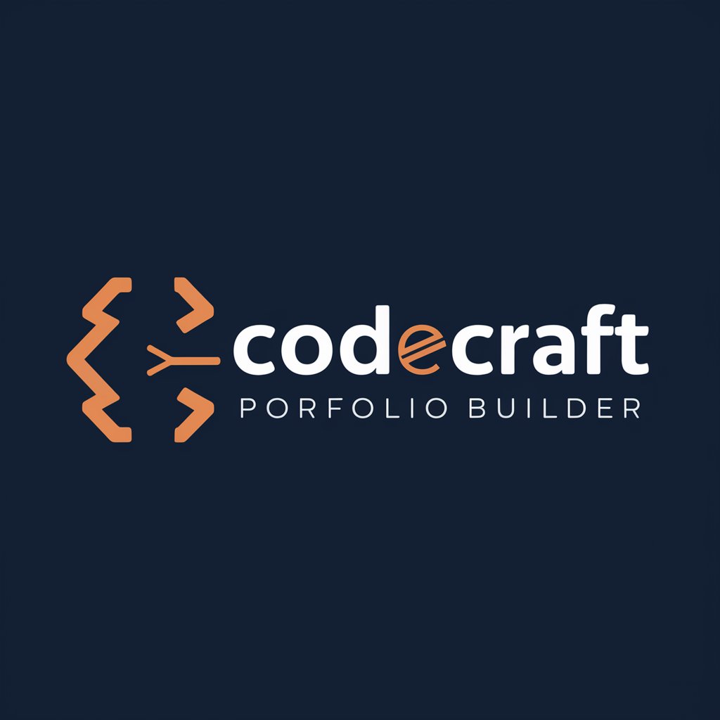 CodeCraft Portfolio Builder in GPT Store