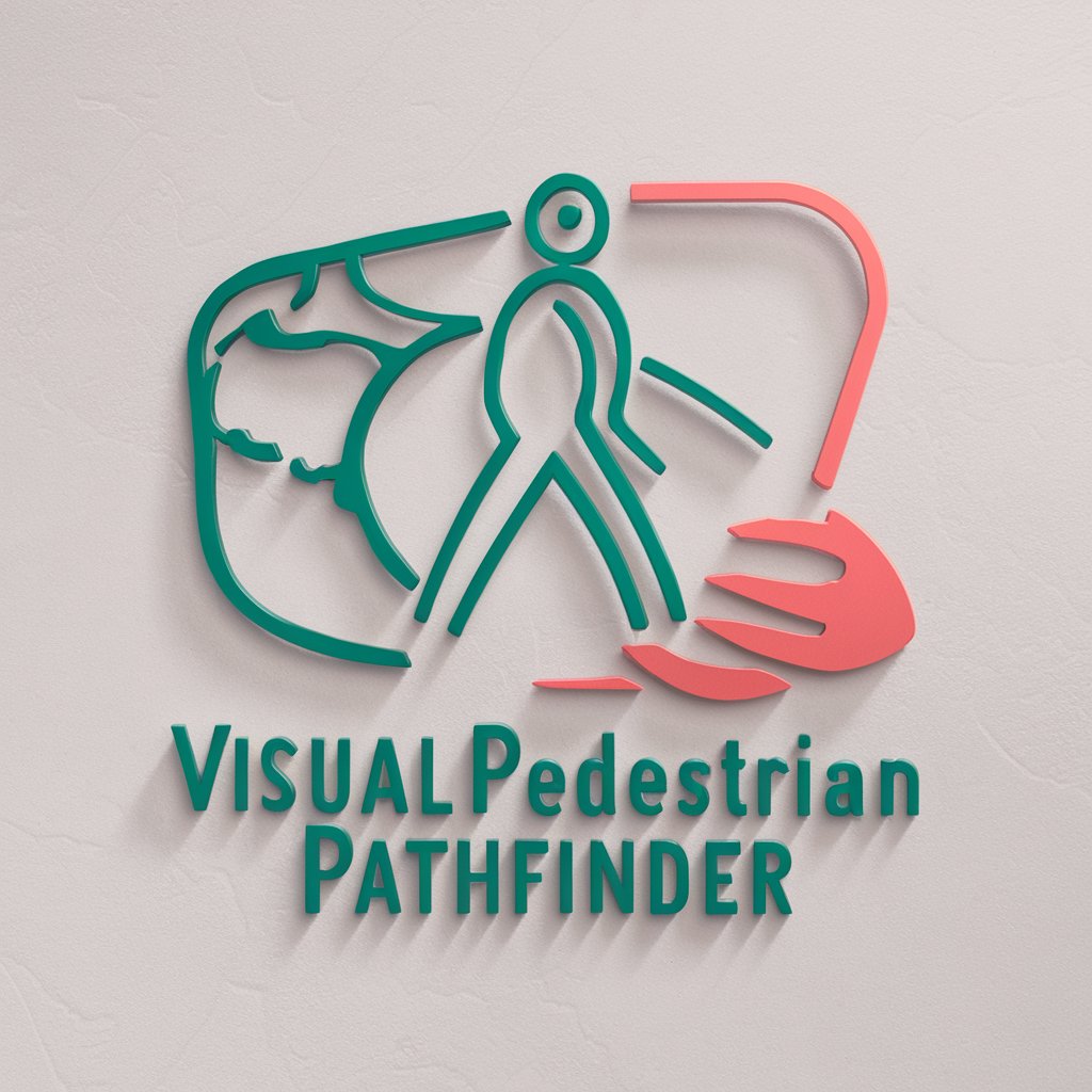 Visual Pedestrian Pathfinder