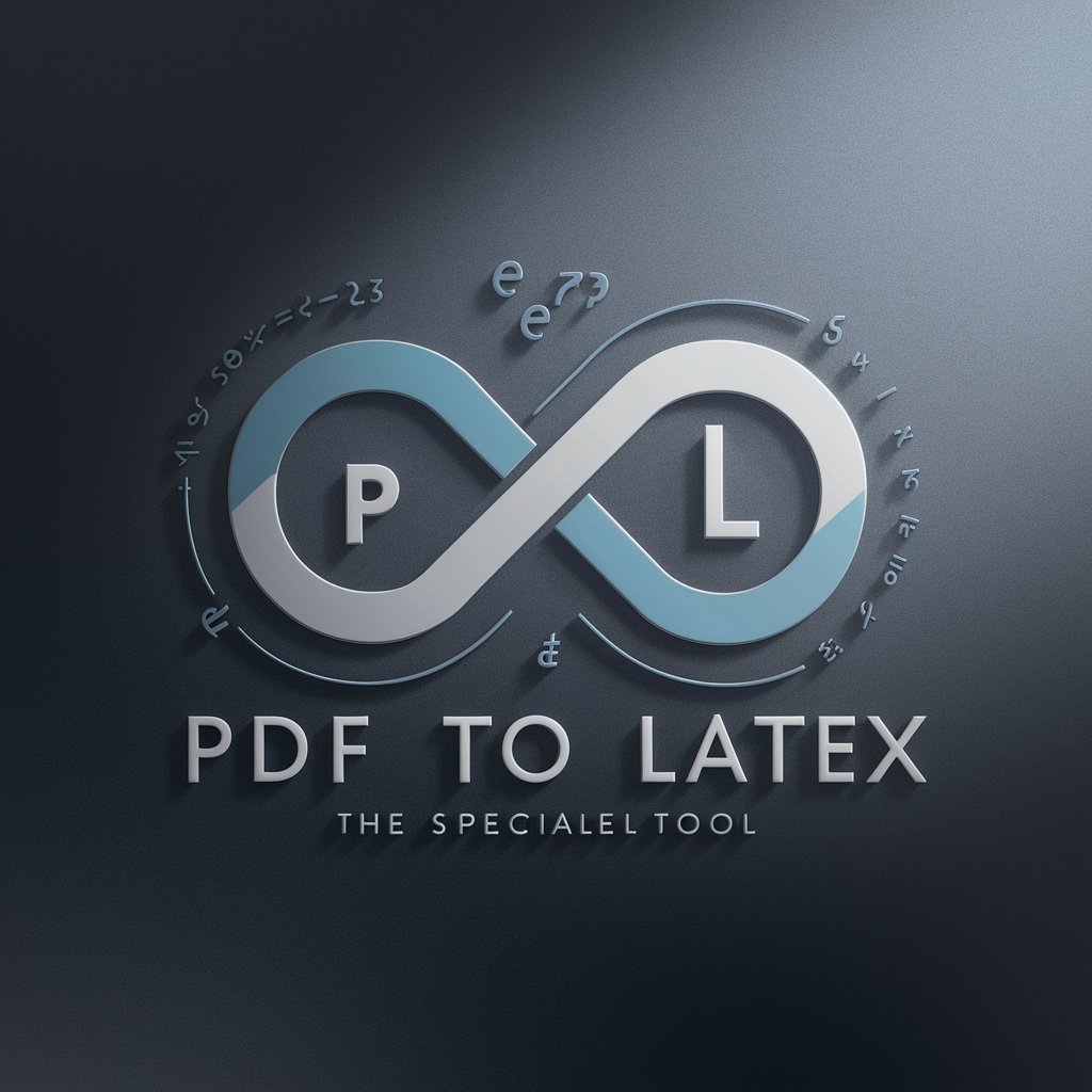 PDF to LaTeX in GPT Store