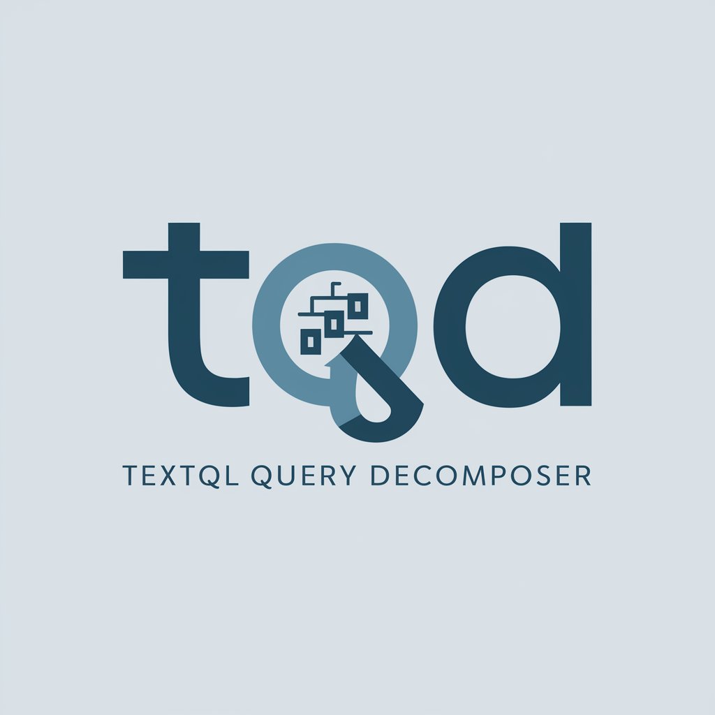 TextQL Query Decomposer in GPT Store