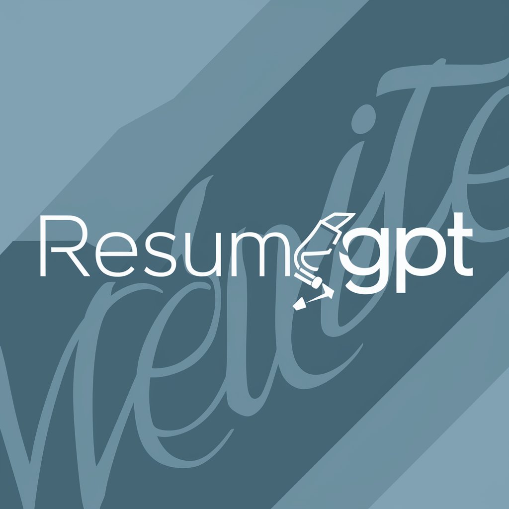 ResumeGPT - Write a resume faster then ever! in GPT Store