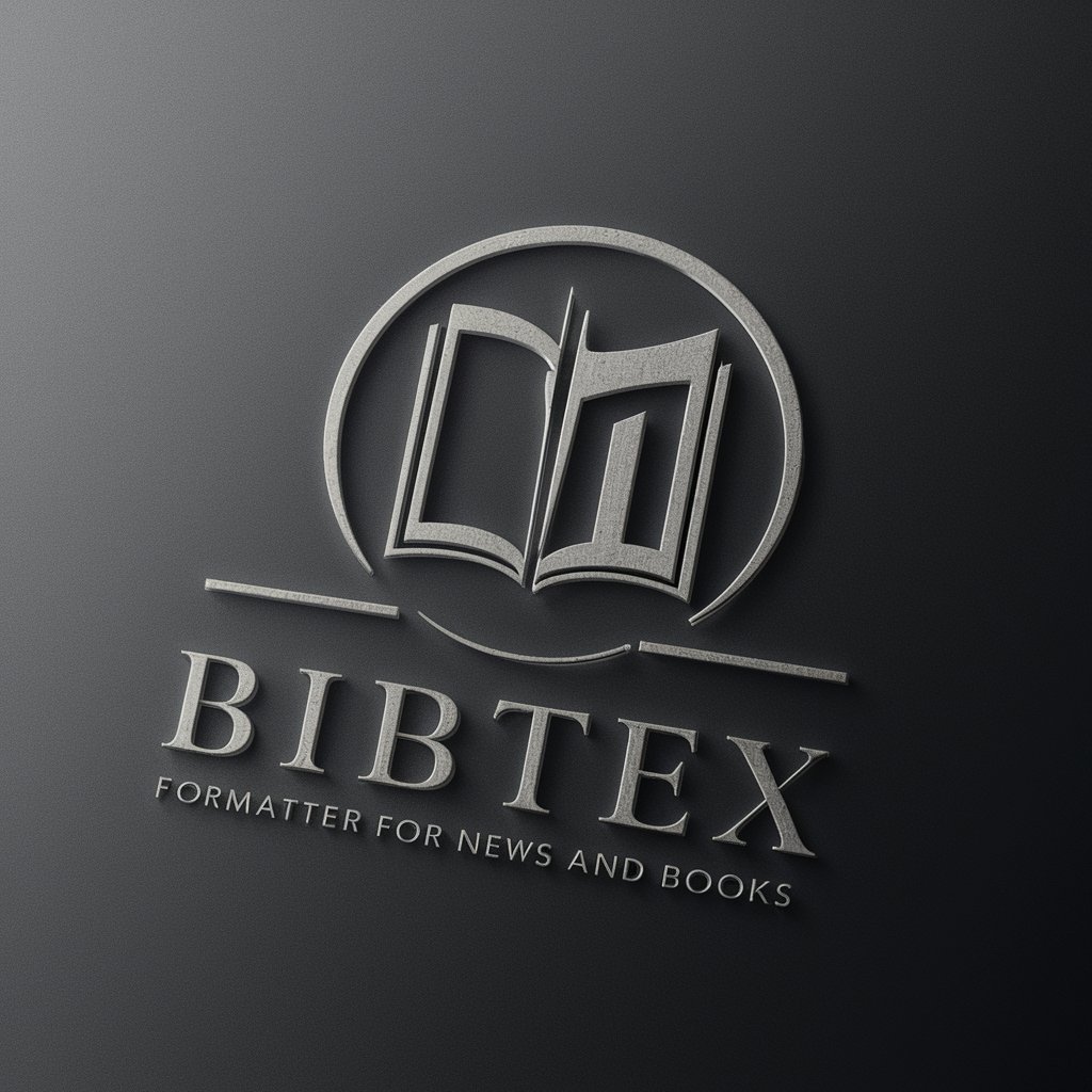 BibTeX Formatter for News and Books in GPT Store