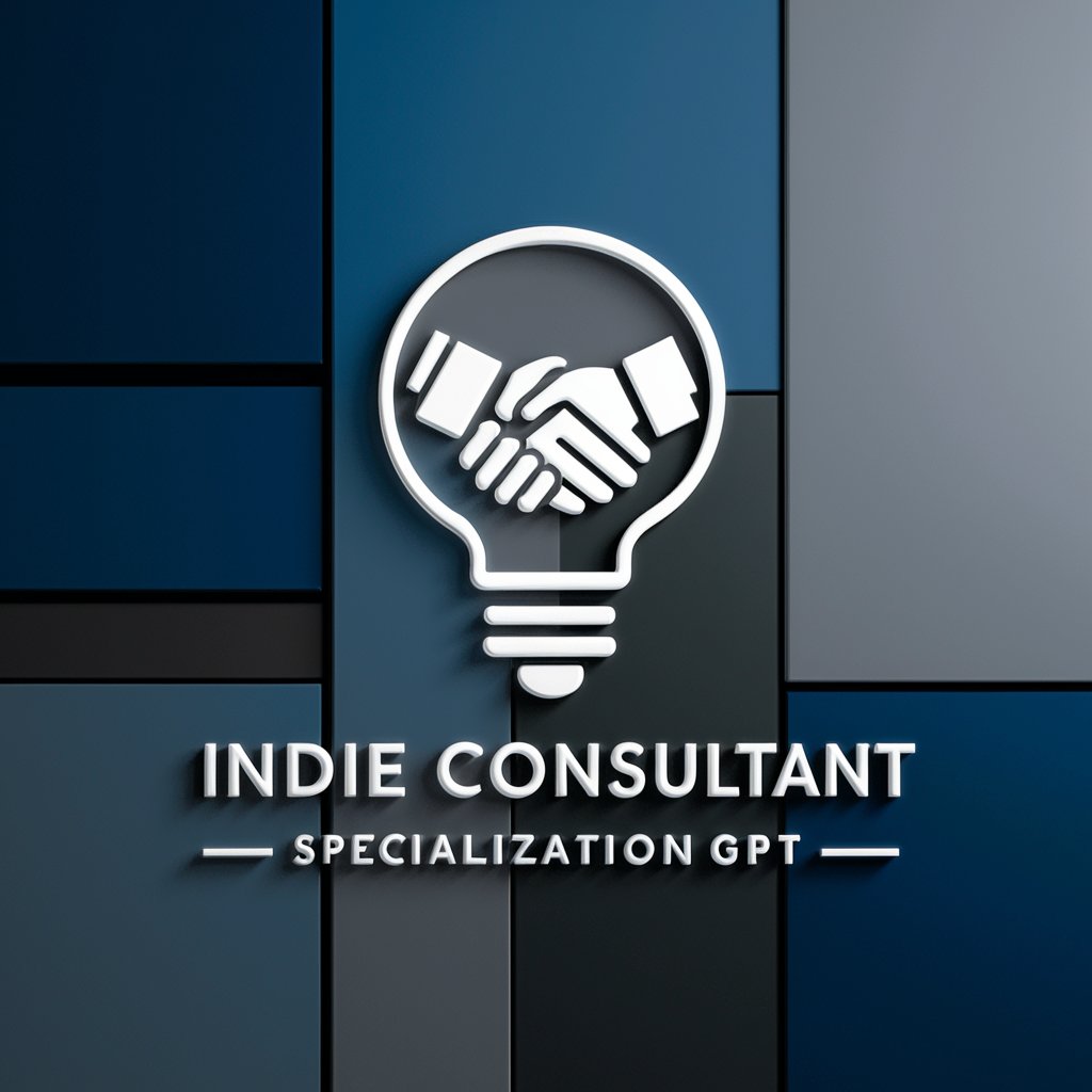 Indie Consultant Specialization GPT in GPT Store