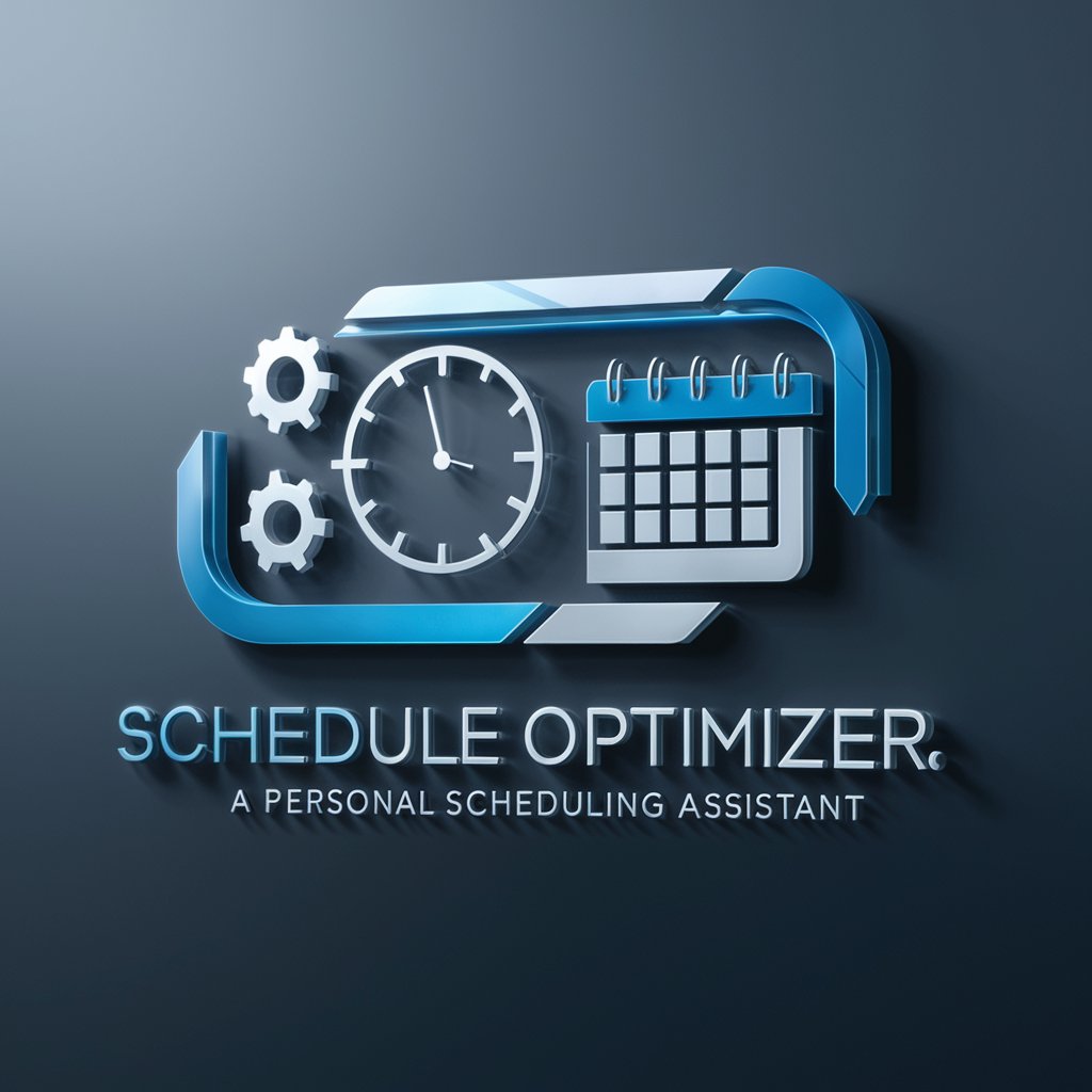 Schedule Optimizer in GPT Store