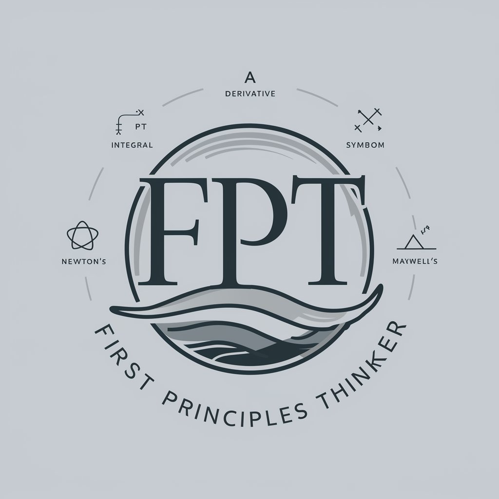 First Principles Thinker in GPT Store